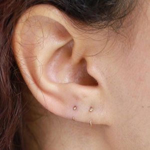 Hug Hoops - 14k Recycled Gold